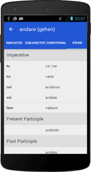 Export verbs